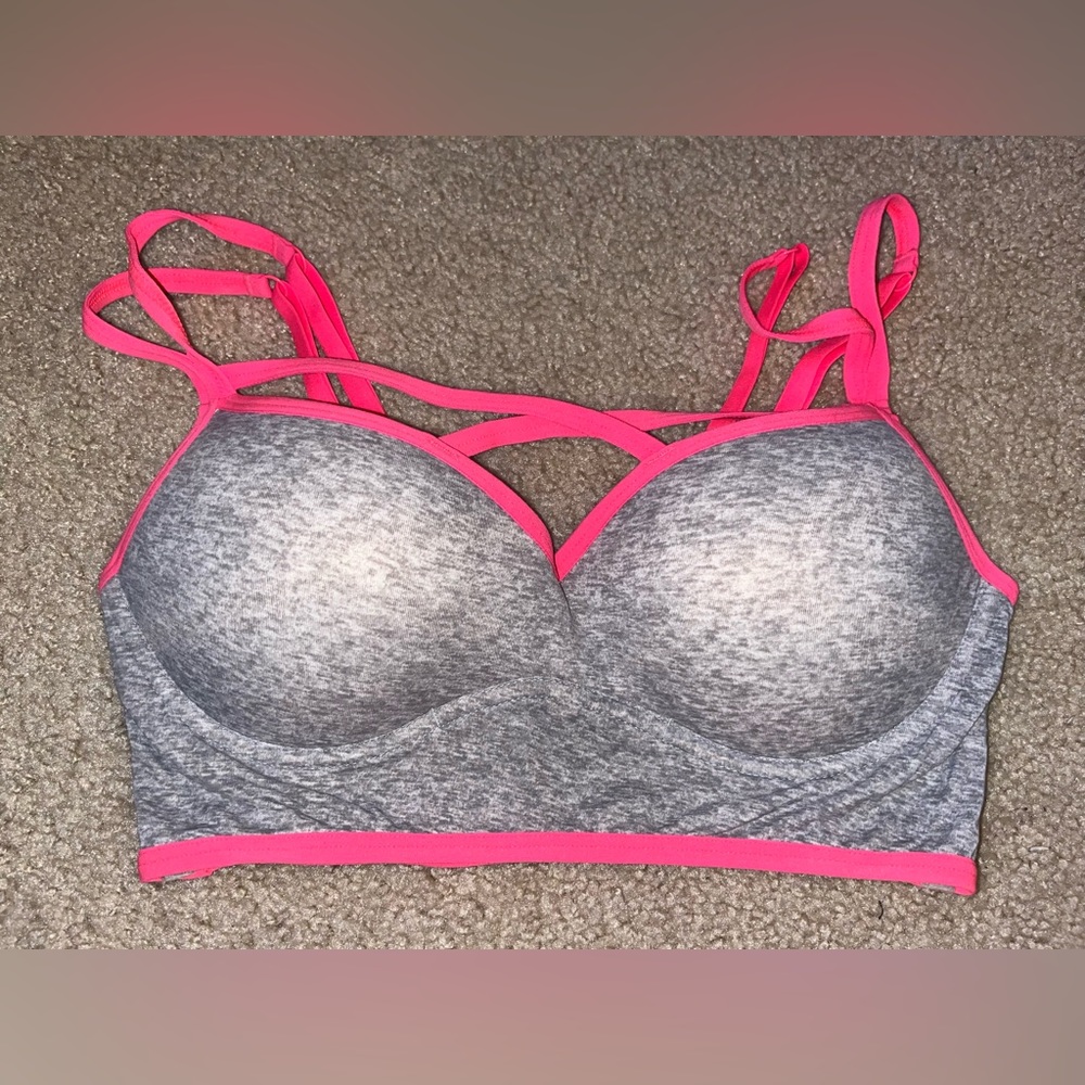 Pink by Victoria secret sports bralette M